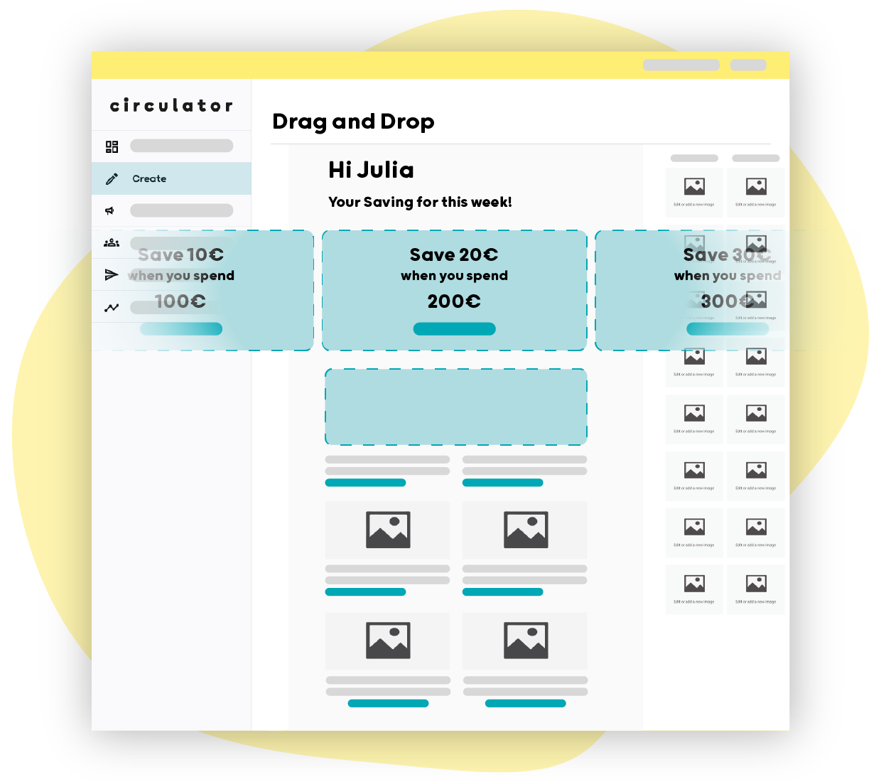 Save time with Personlisation